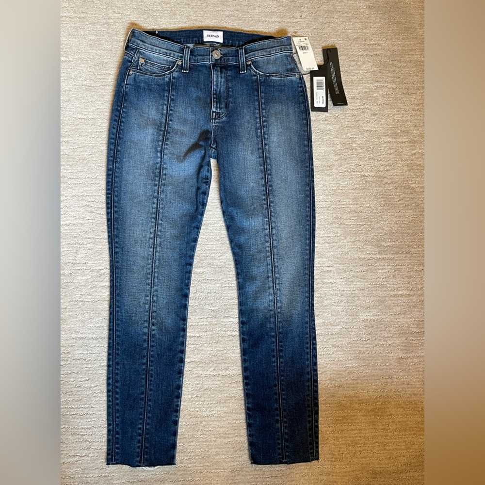 NWT Hudson Jeans with lace up on the back hem - Picture 2 of 5